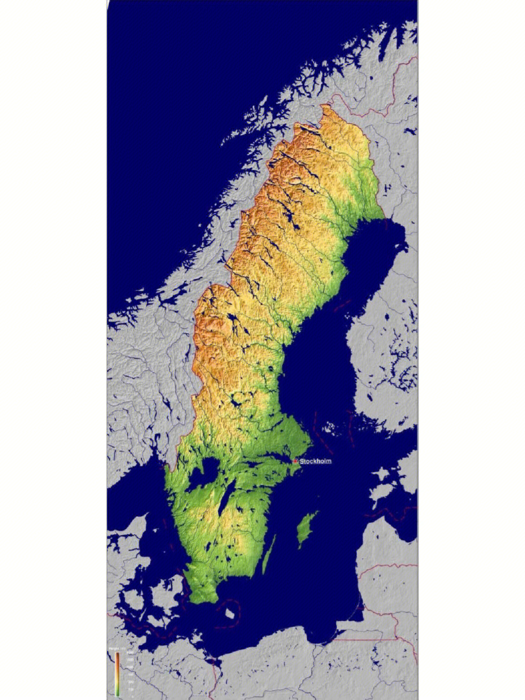 瑞典面积人口图片
