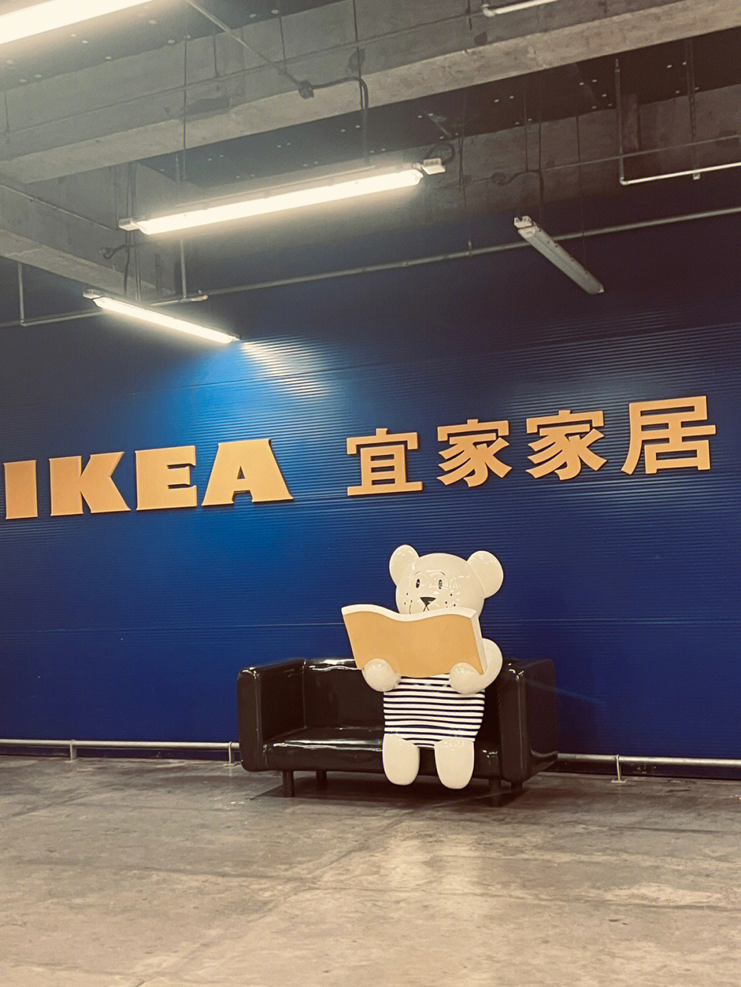 南京探店ikea宜家今日瑜伽女孩