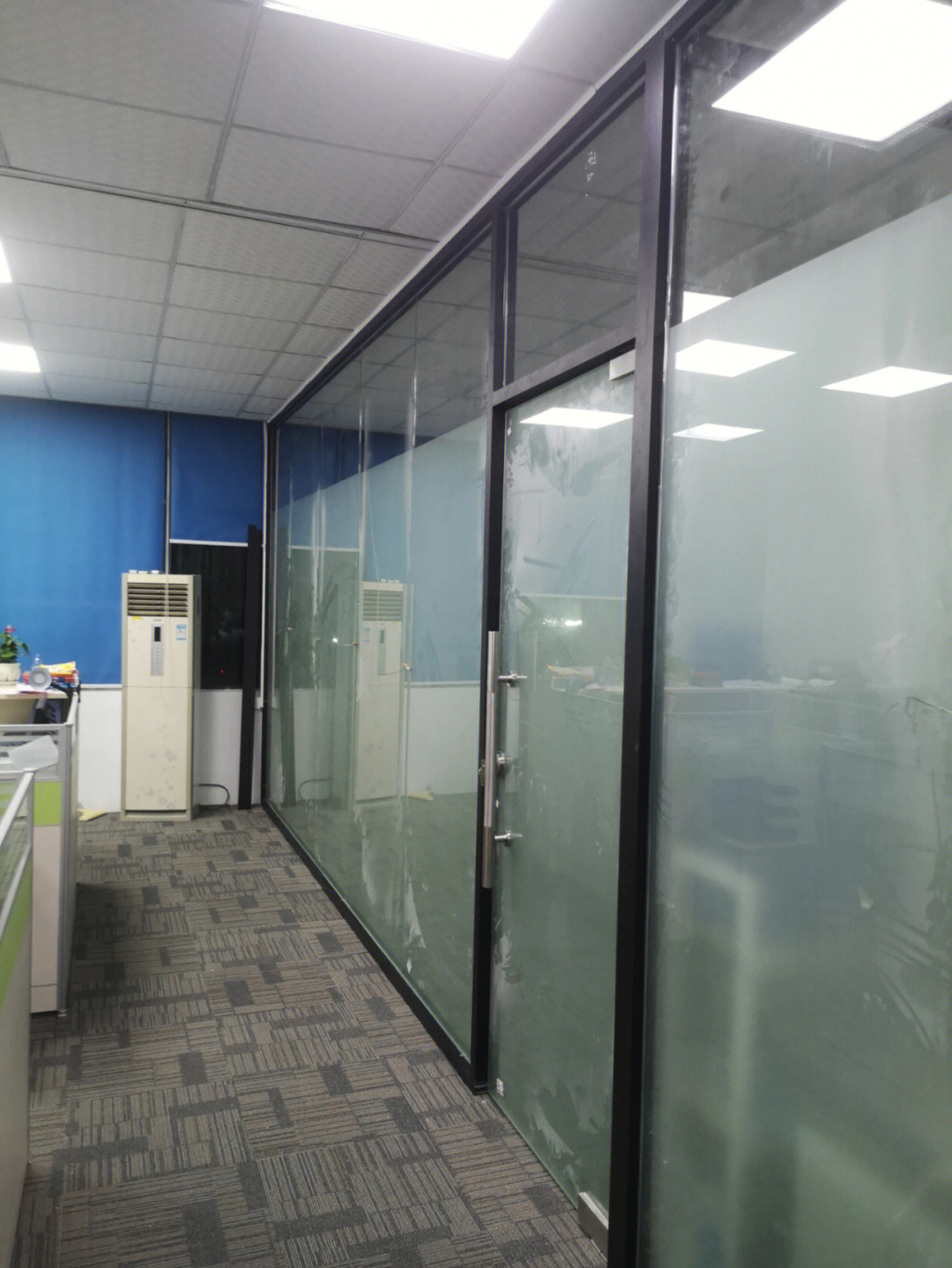 办公室玻璃隔断玻璃移门