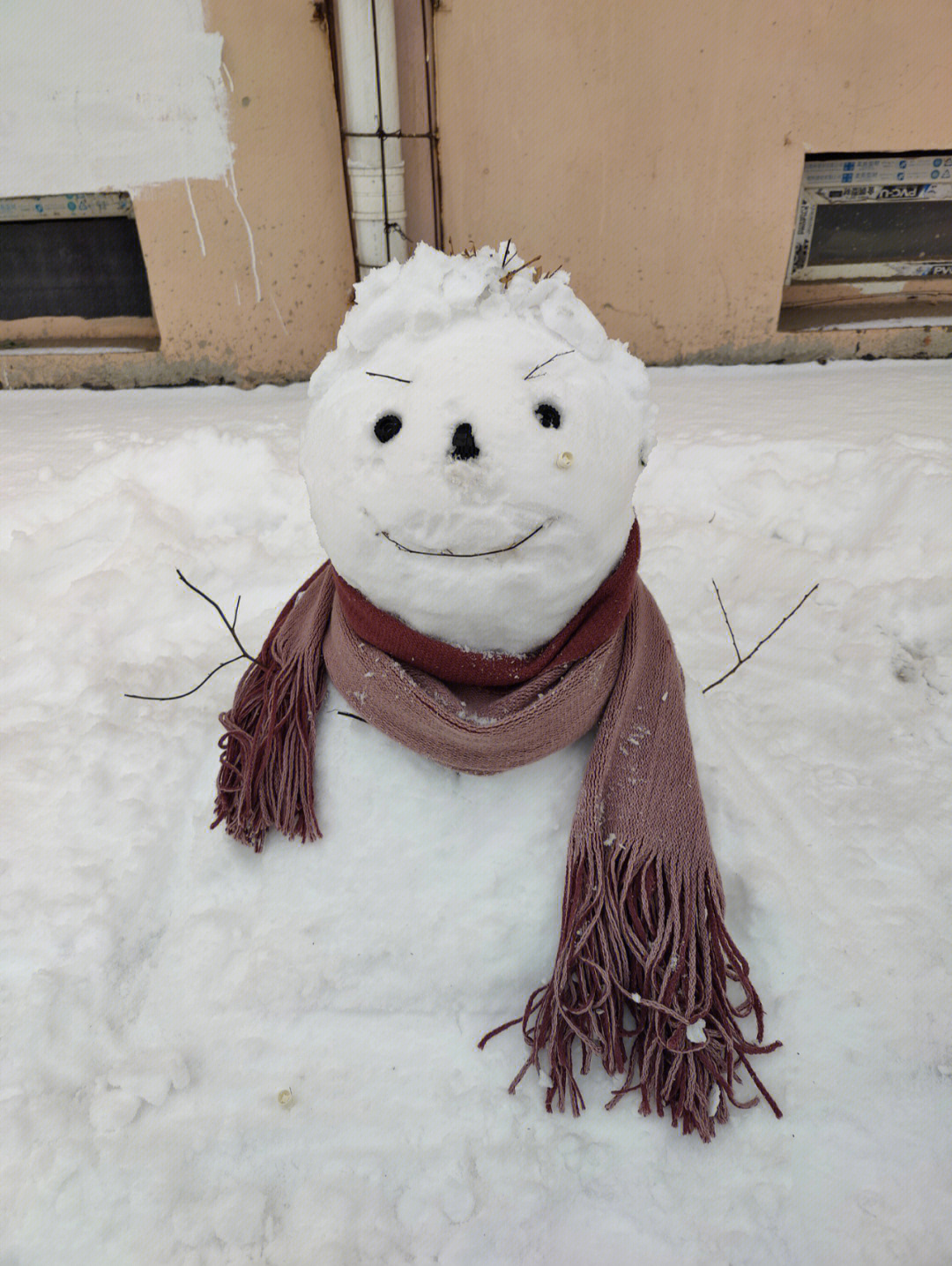 帅气傲娇可爱雪人