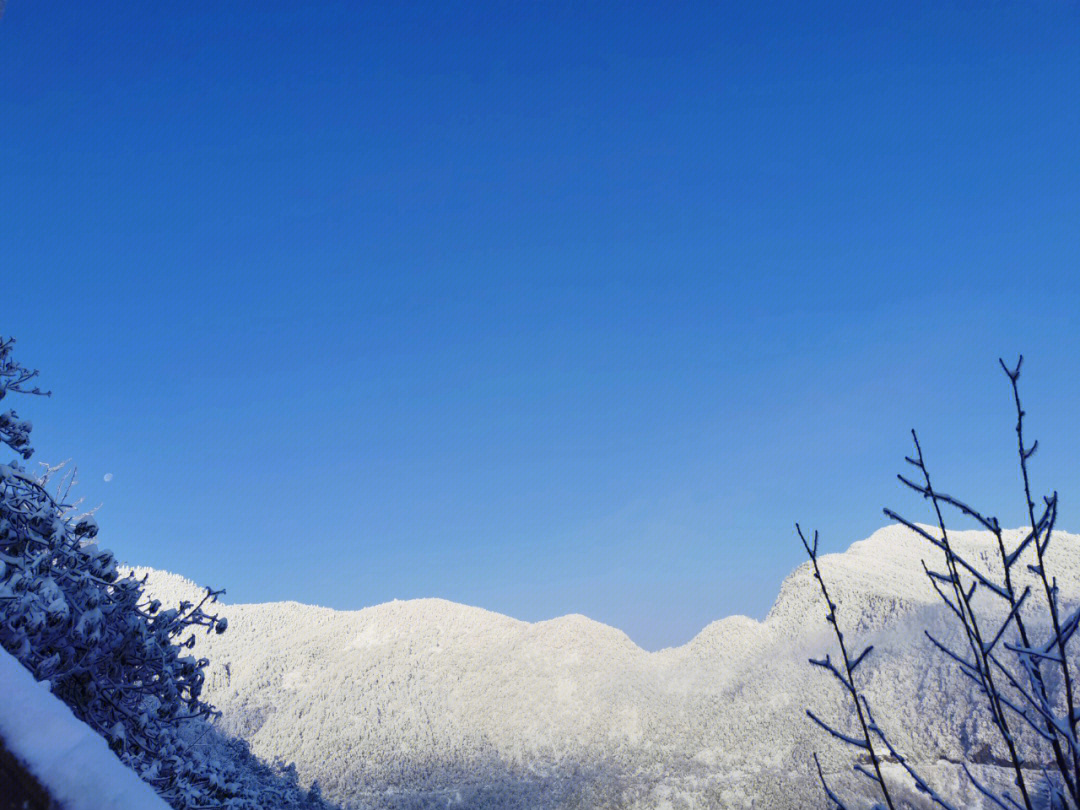 眉山瓦屋山的雪yyds