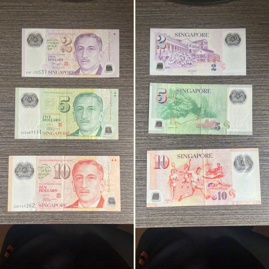 纸币收藏之新加坡元singapore