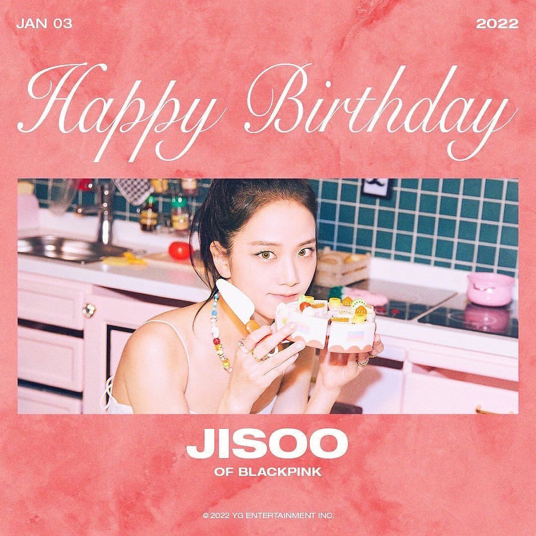 blackpink智秀jisoo生日快乐