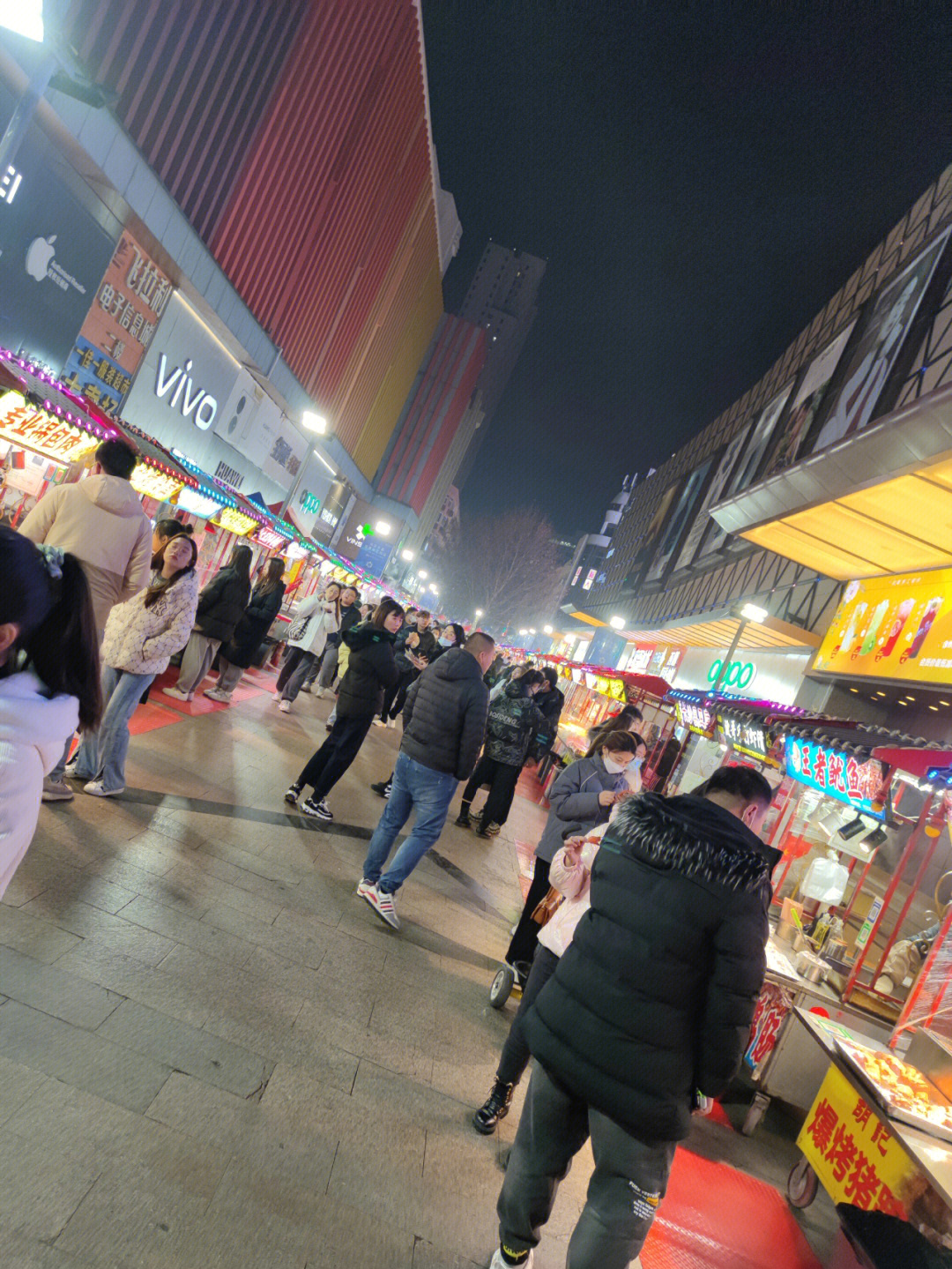 李村步行街夜市图片