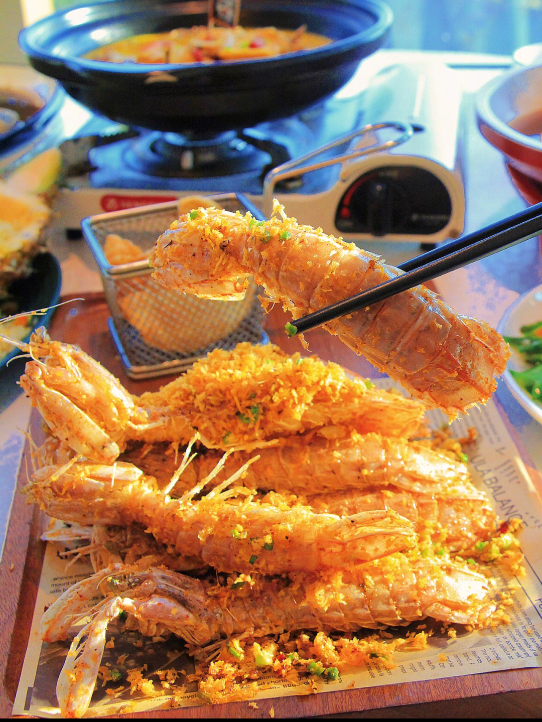 三亚大菠萝海鲜自助餐图片