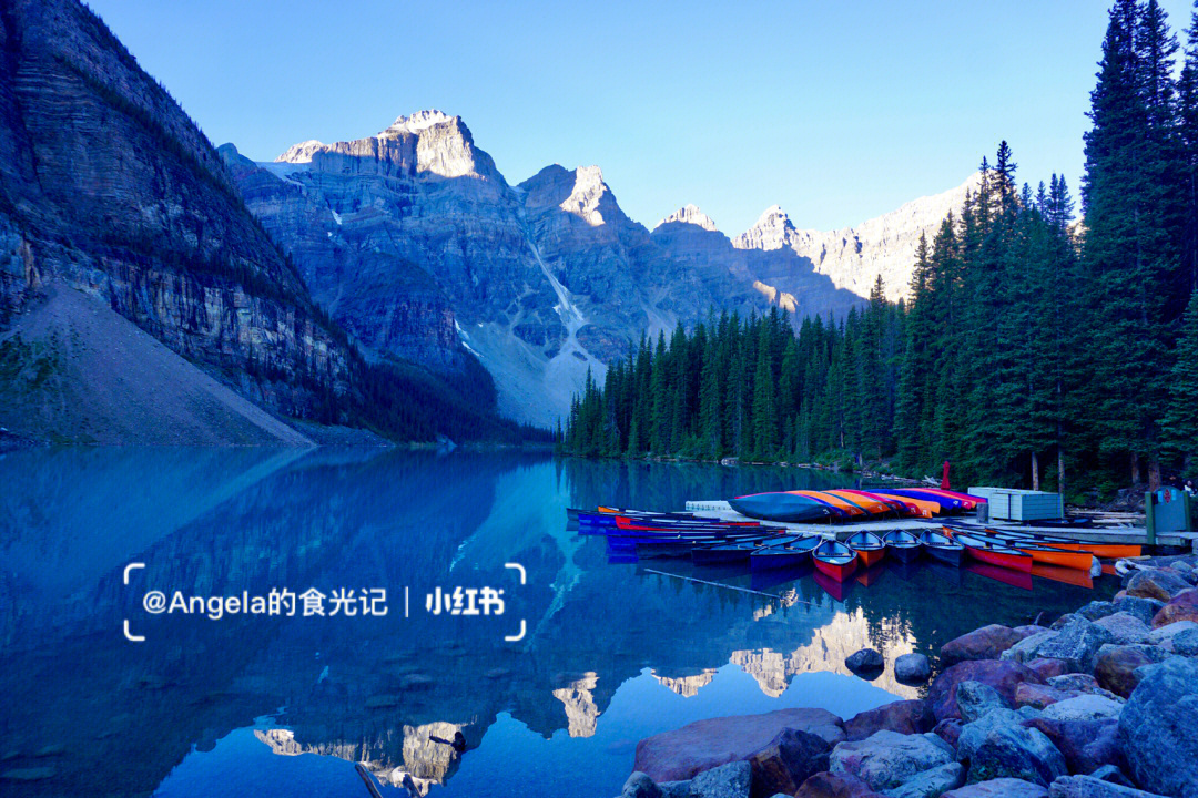 班夫国家公园morainelake