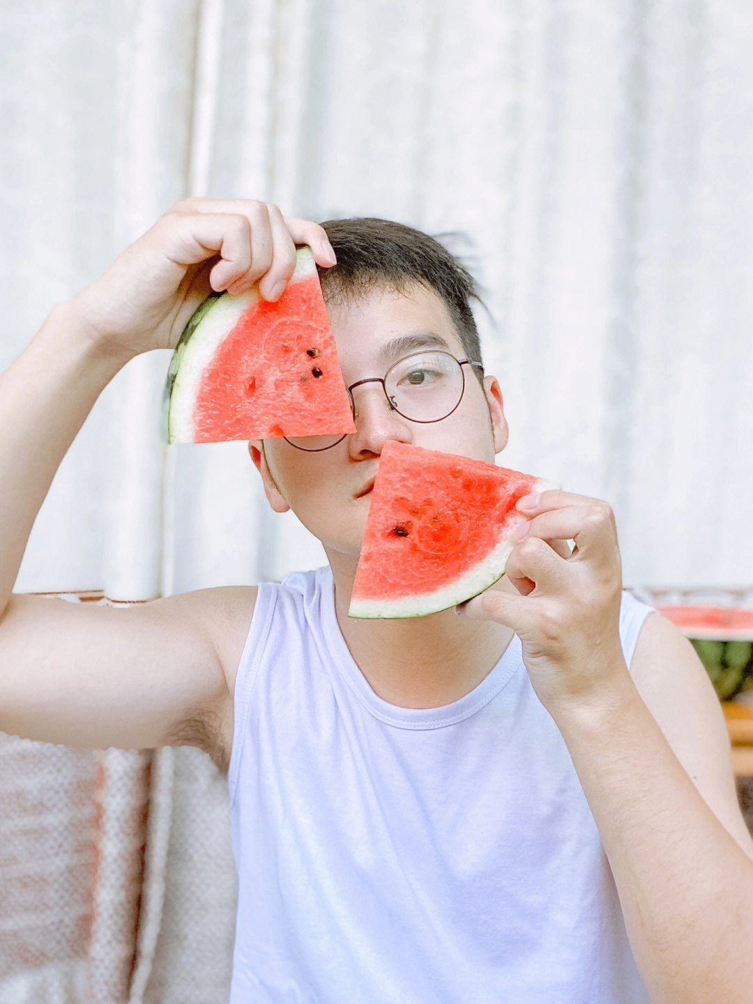 他夏了夏天