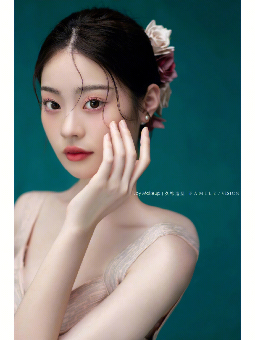 joy makeup|久祎造型夏日元气妆容7815#妆容分享#夏季妆容