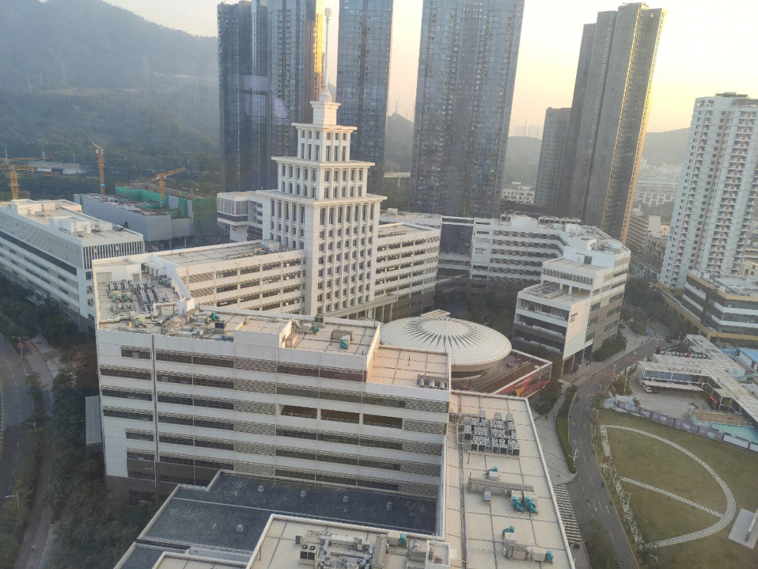 20楼俯视深圳大学城才发现不一样的美