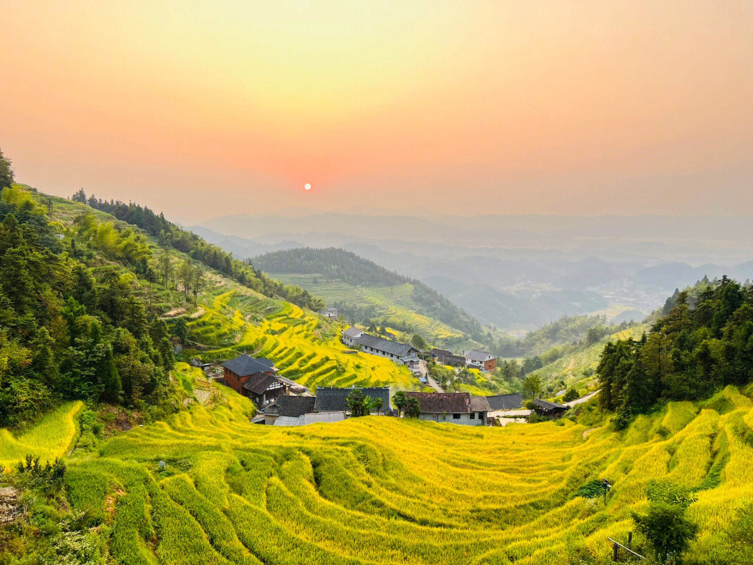 紫鹊界梯田湖南旅游