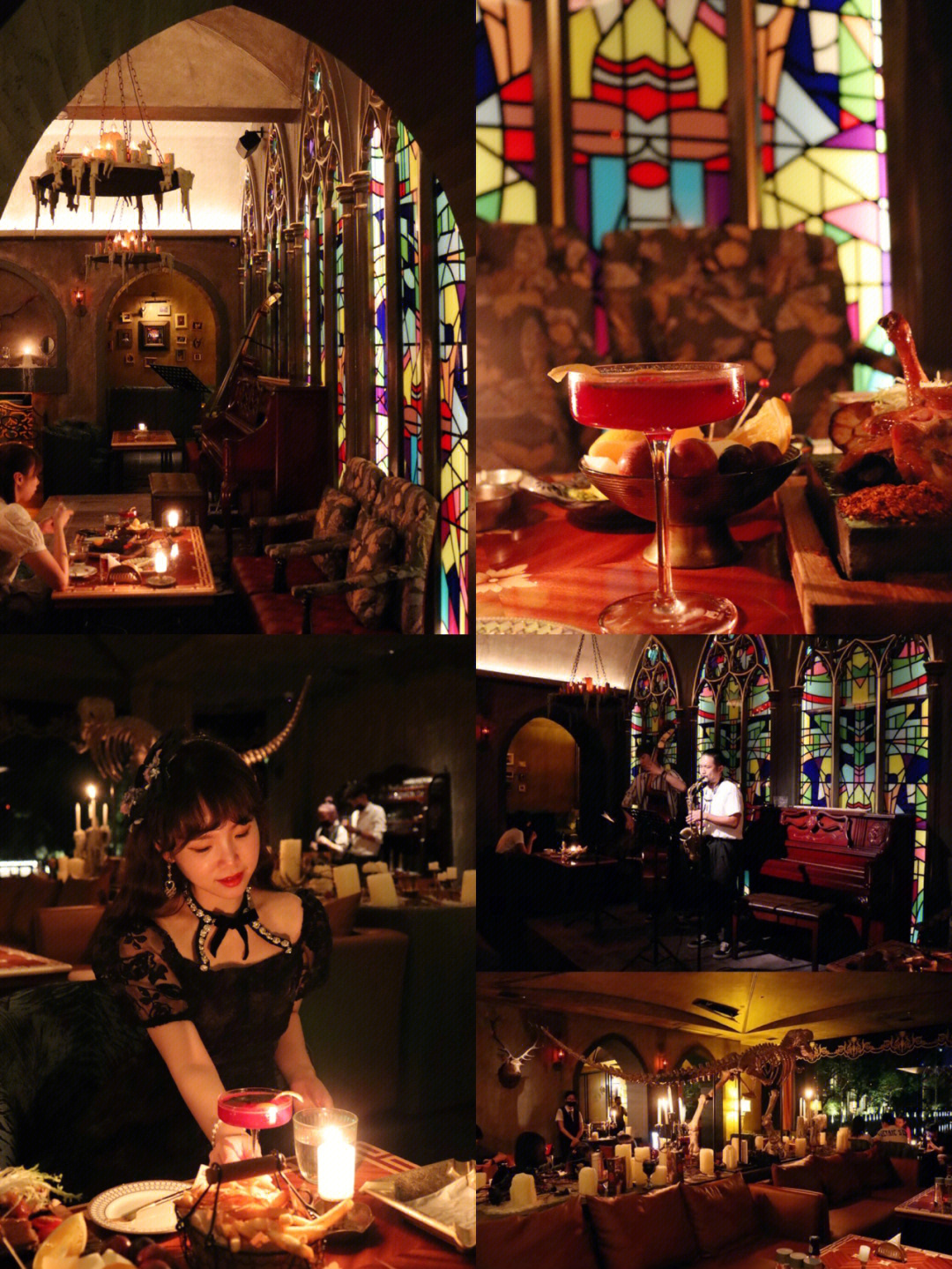 福州探店中世纪哥特式古堡的暗黑酒吧