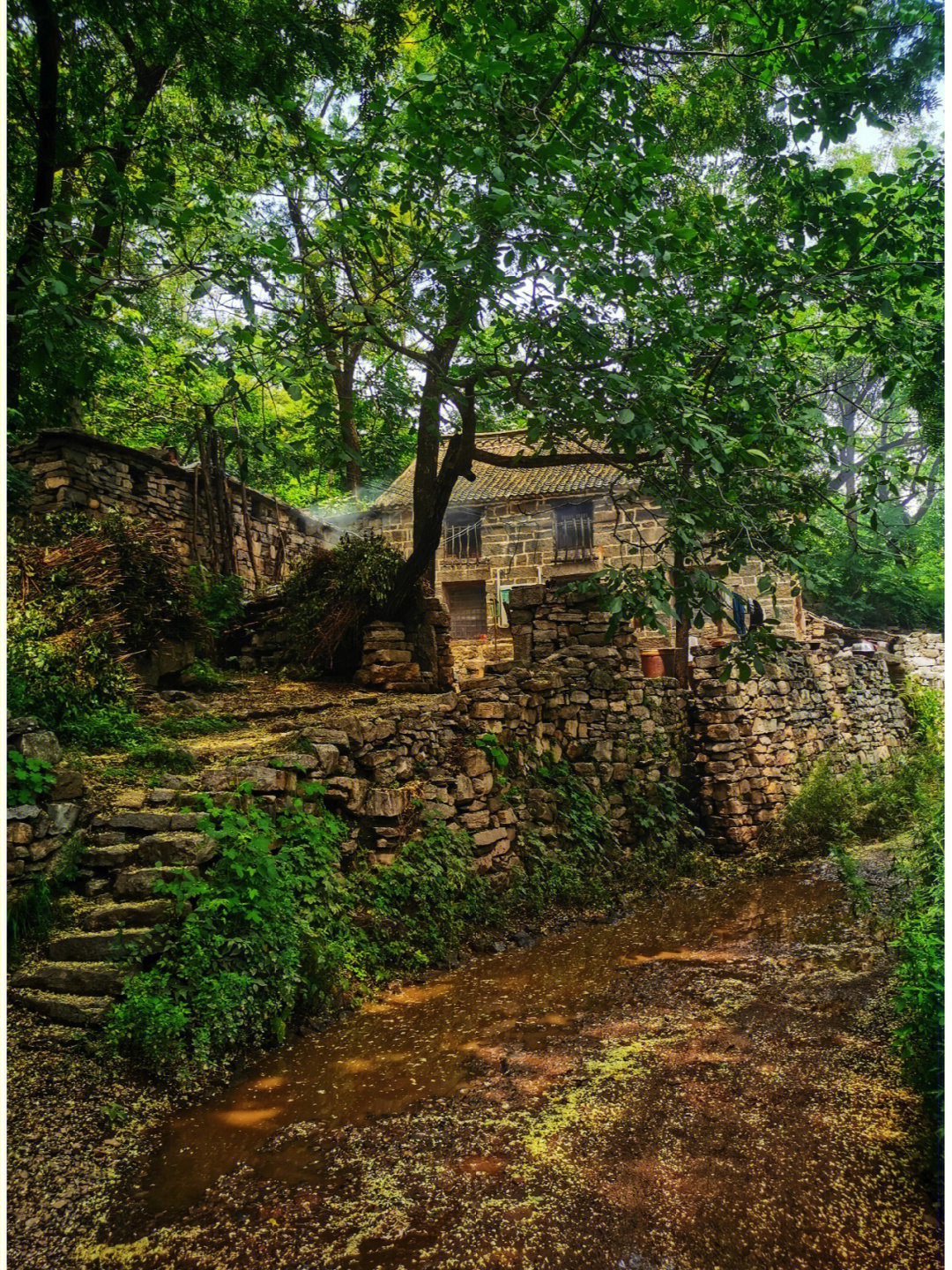 太行深处的小山村