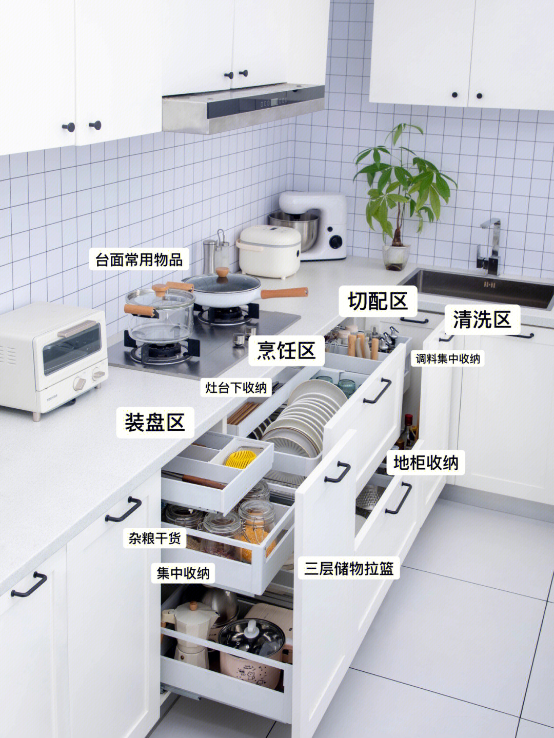 收纳系统设计73l型厨房收纳秘诀