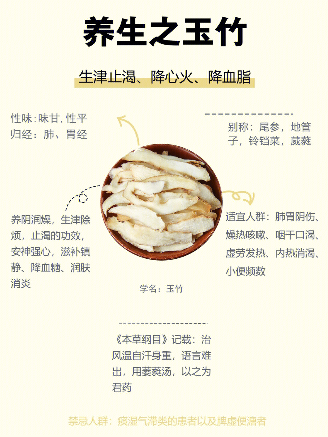 玉竹的食用方法图片