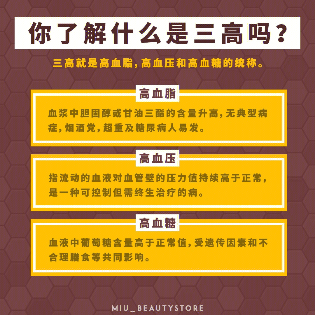 06三高就是这样的存在,目前三高的发病率已经逐渐年轻化,年龄已降低