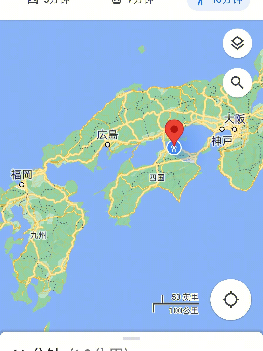 日本香川县地图图片