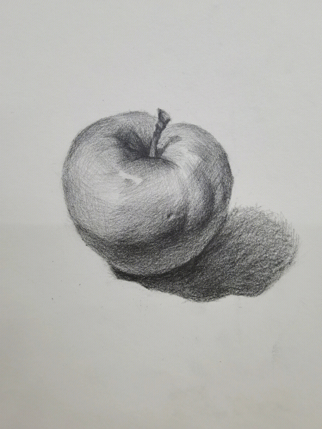 素描第五课苹果