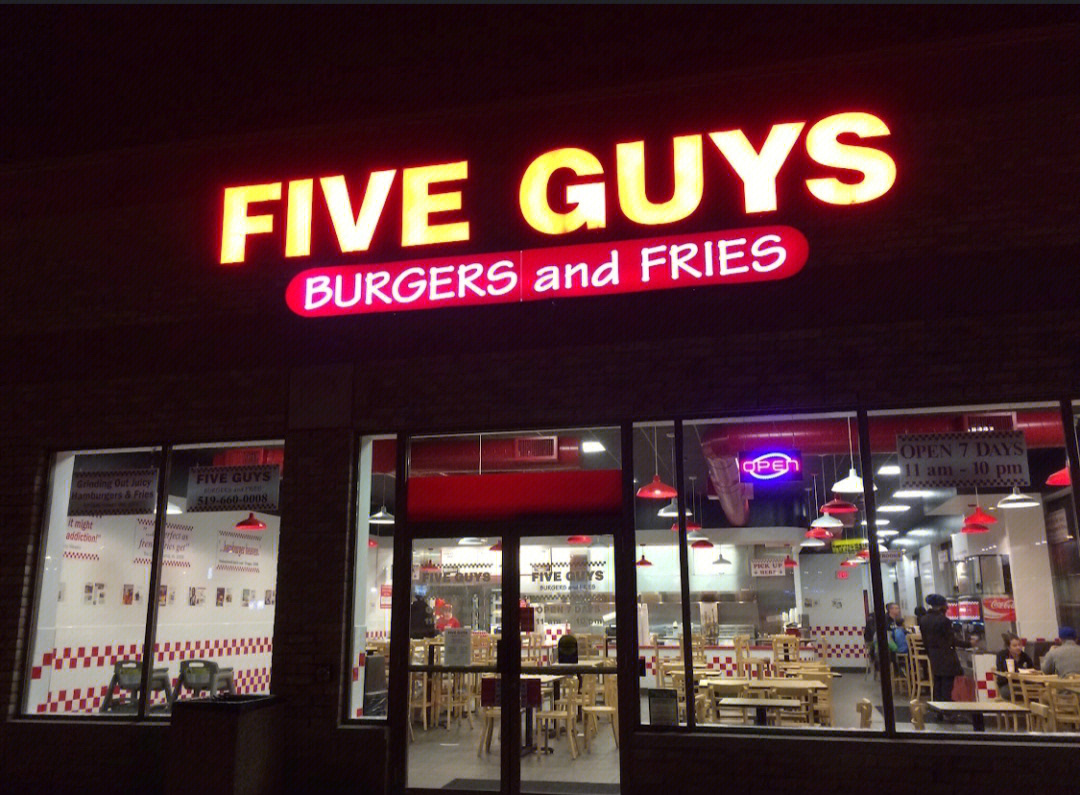 fiveguys东京图片