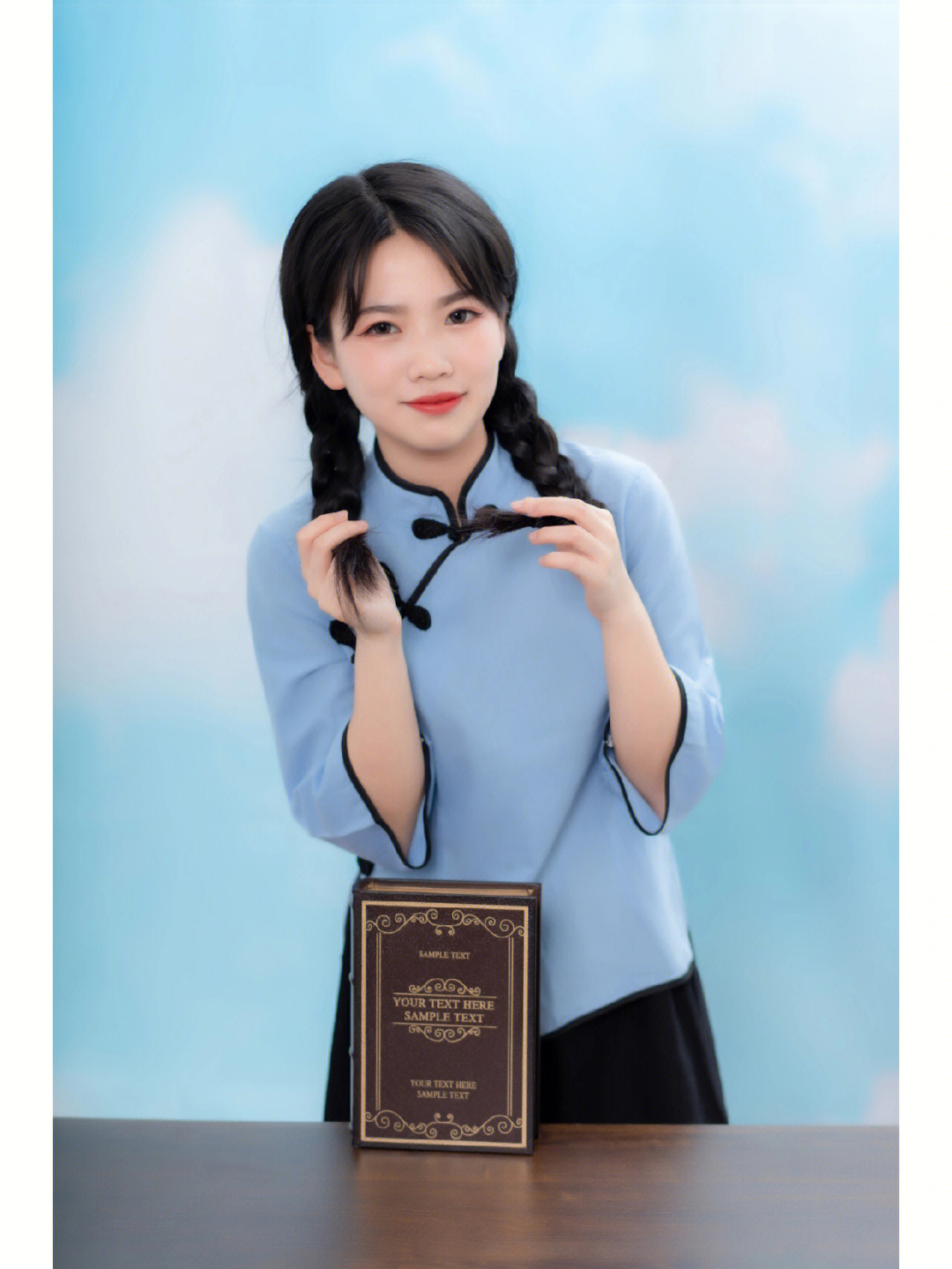 民国少女民国时期学生服