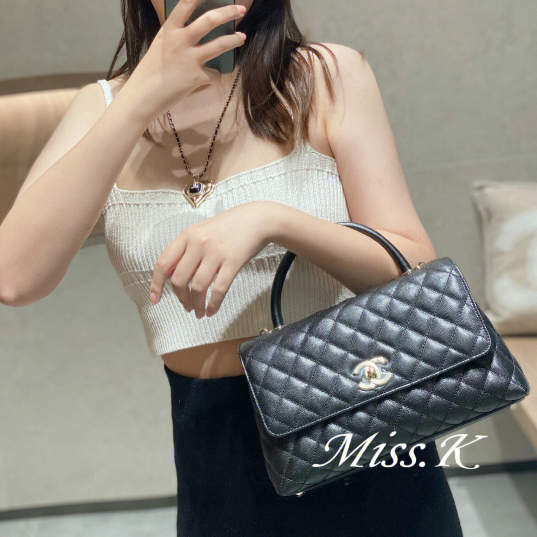 chanel香奈儿cocohandle中号