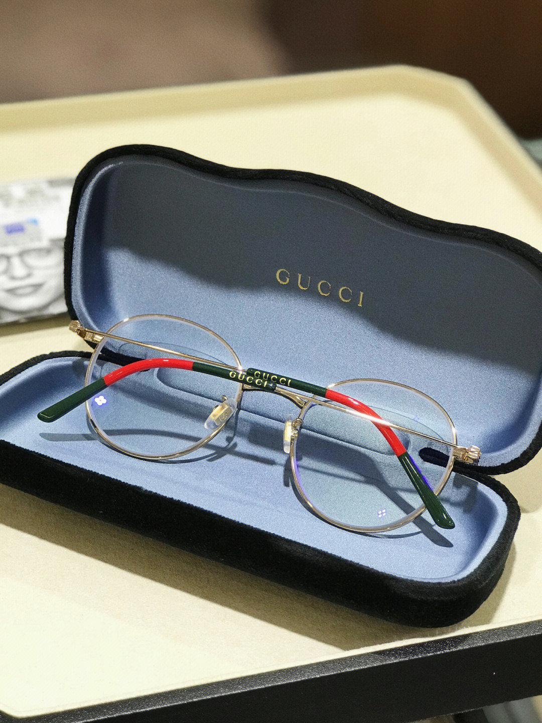 gucci蔡司16防蓝光