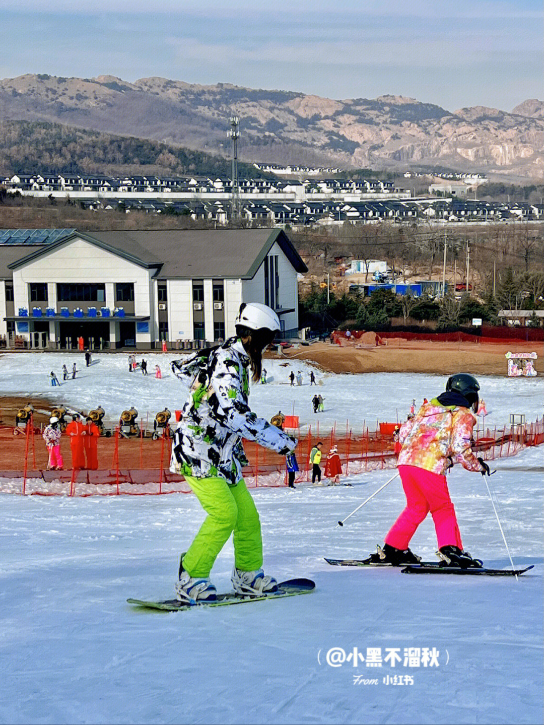 胶州滑雪场图片