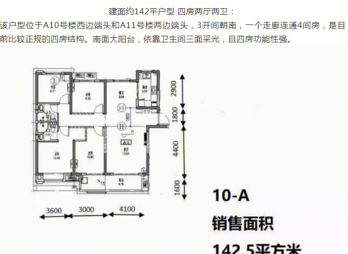 温州大公馆户型图图片