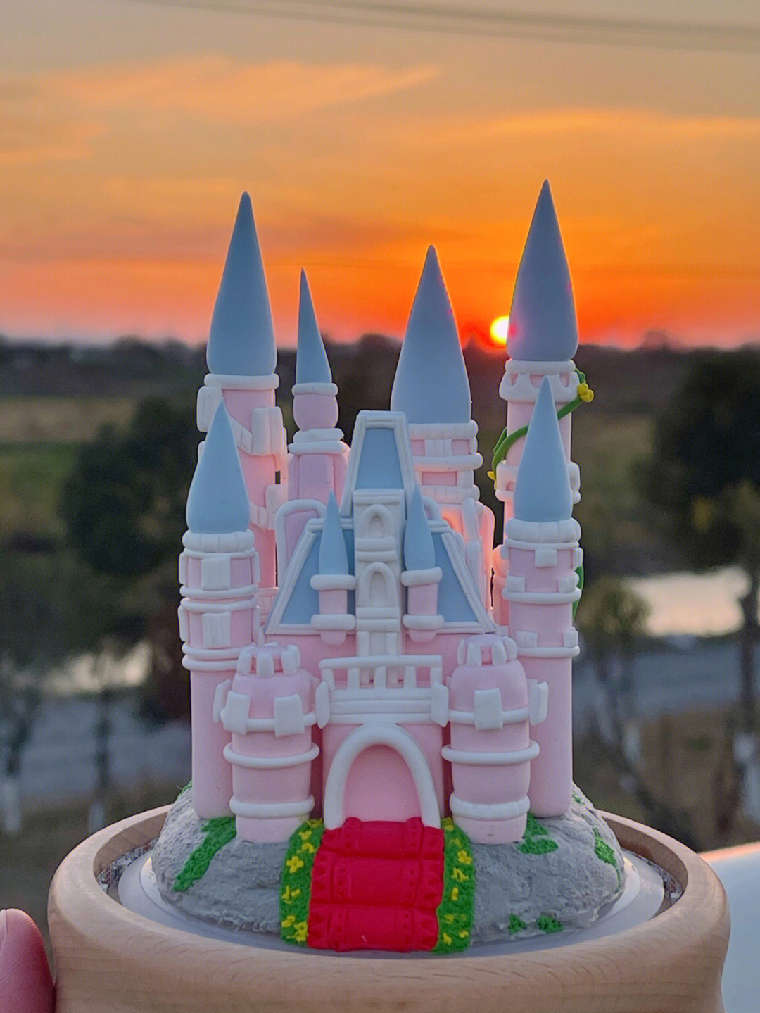 当城堡遇上落日