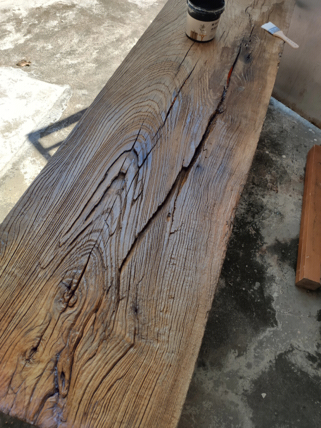改造风化老木板1