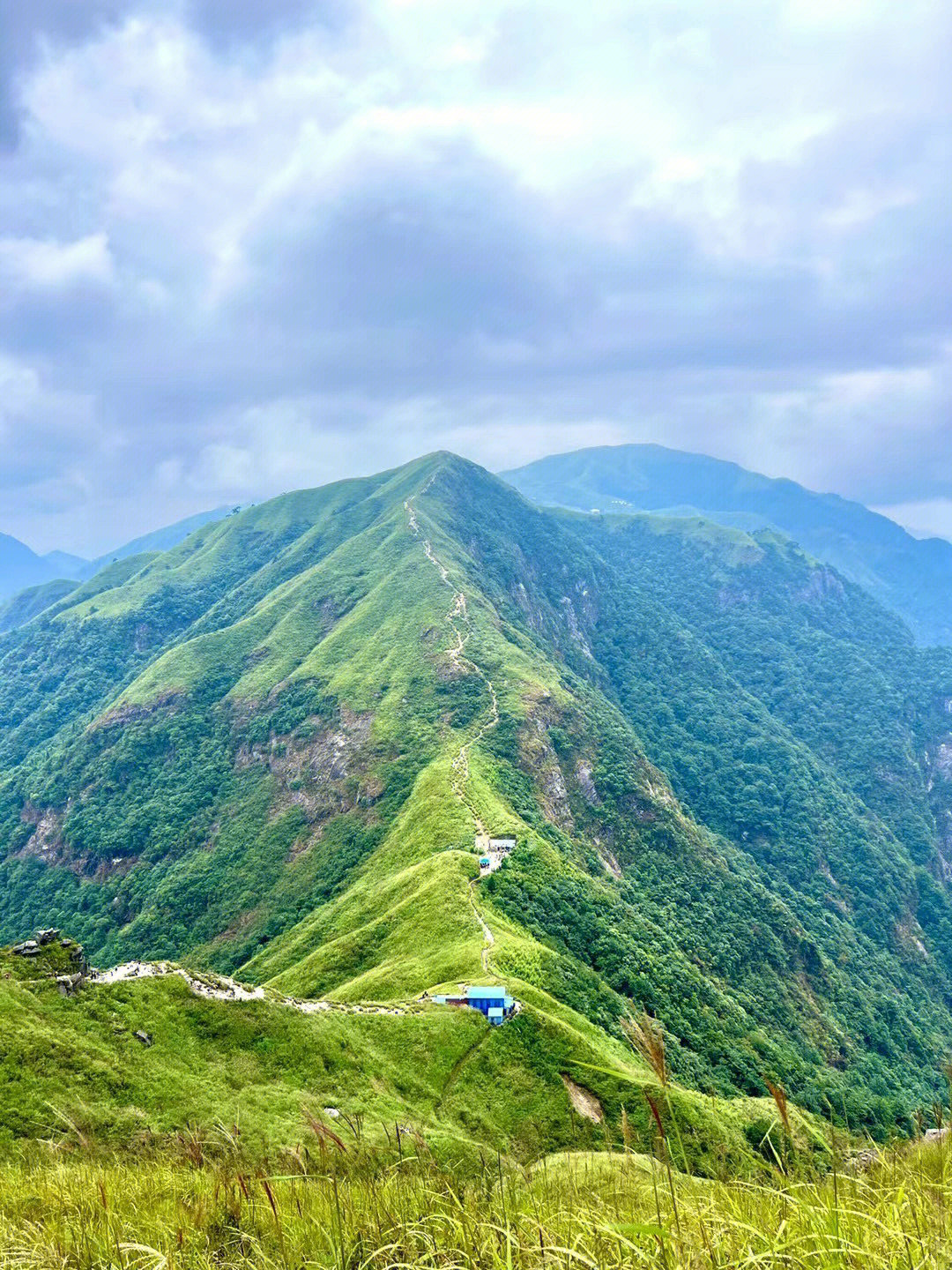 武功山高度图片