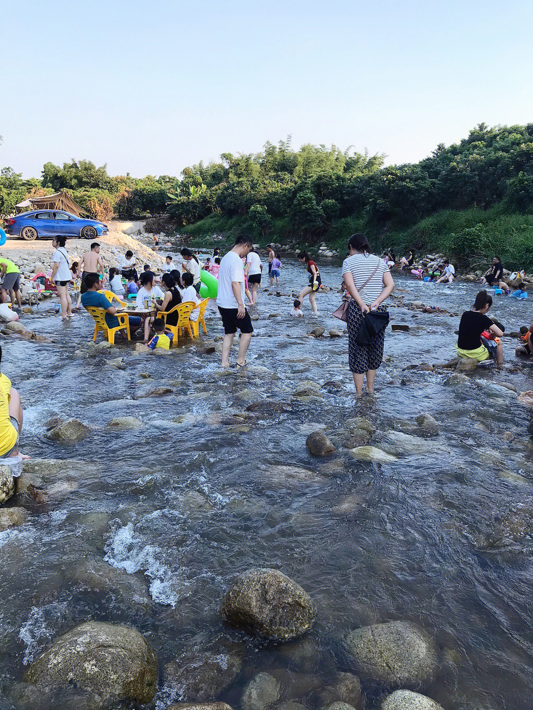 罗浮山酥醪村玩水图片