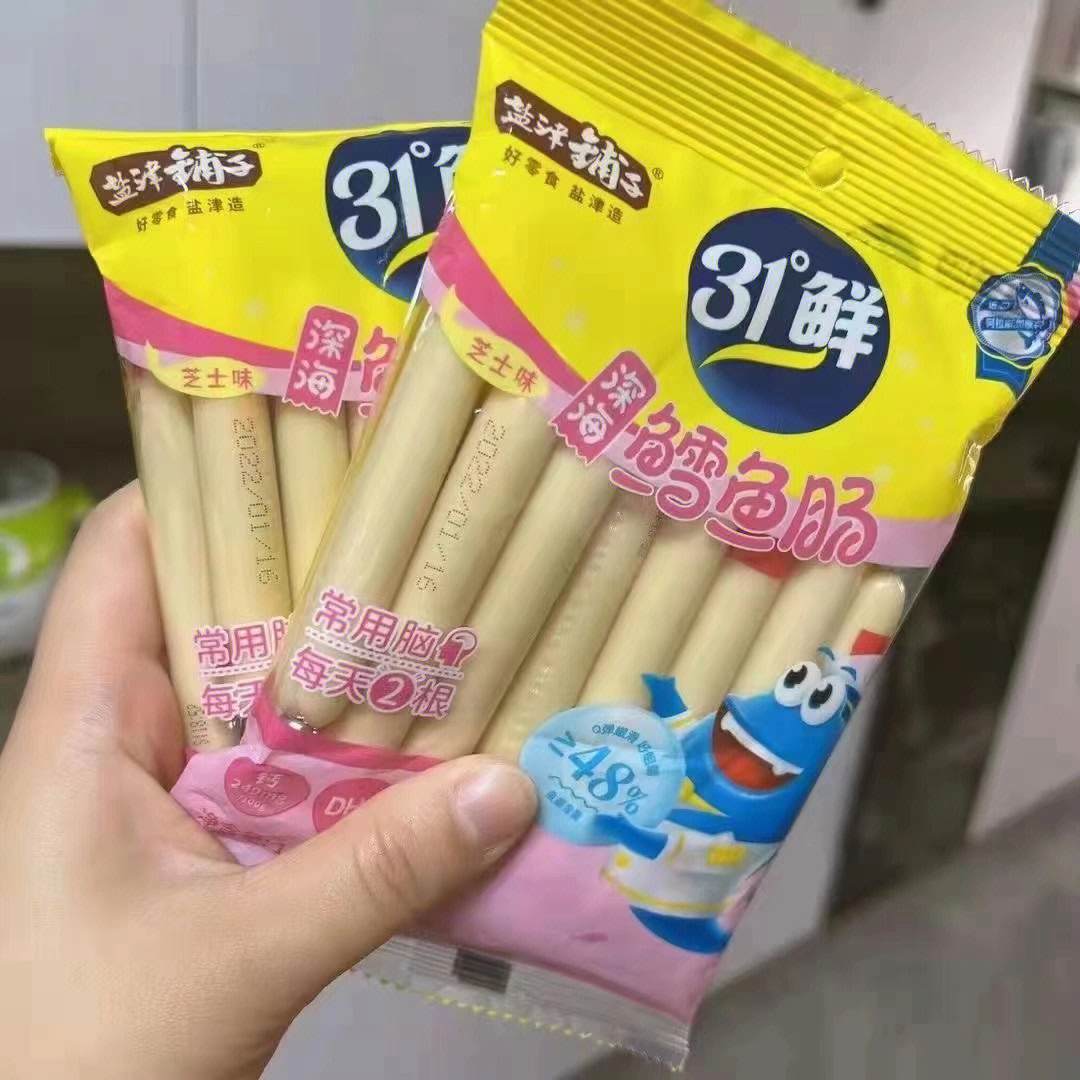 健康小零食盐津铺子鳕鱼肠