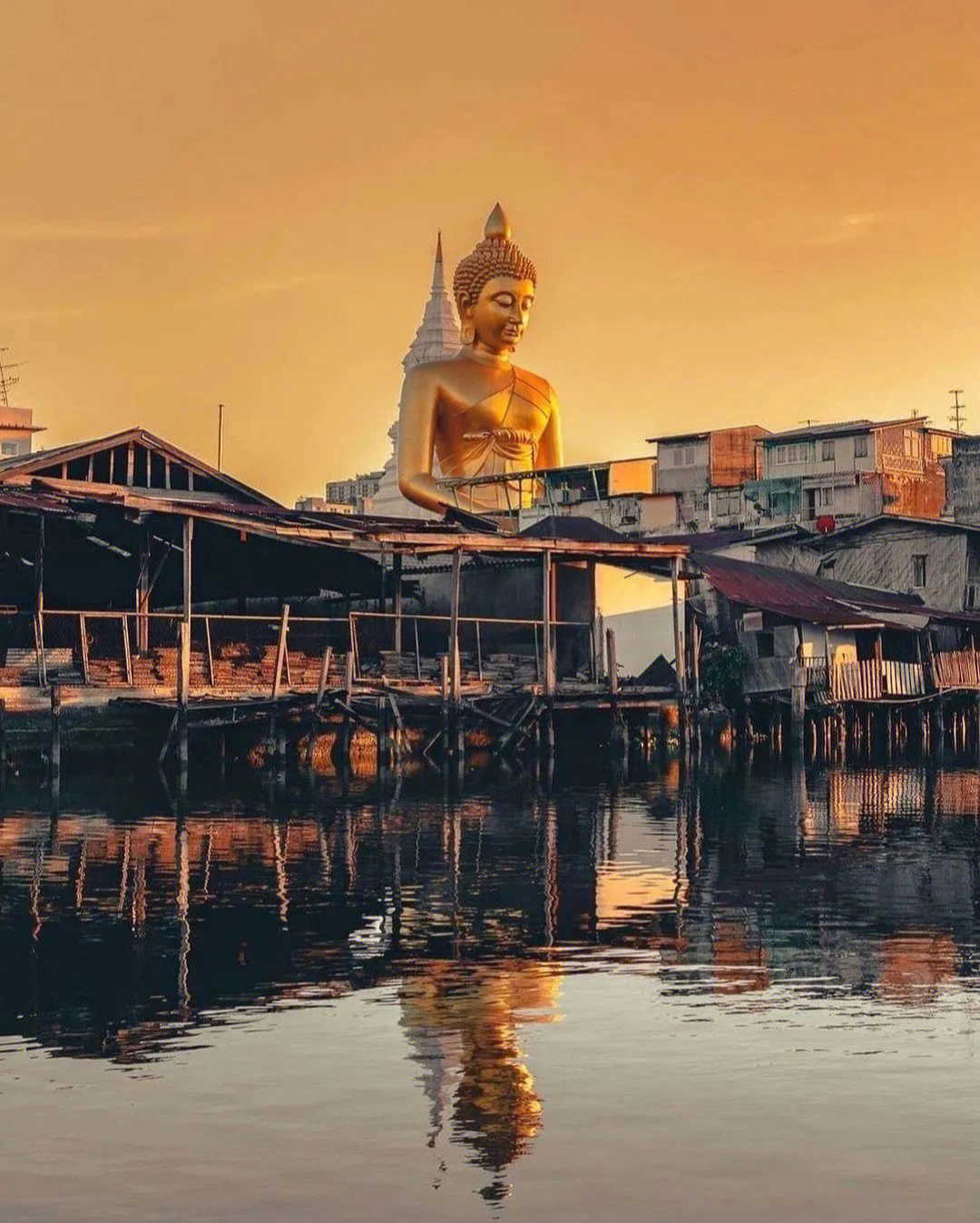 一切皆为风景泰国曼谷白榄寺禅定巨佛