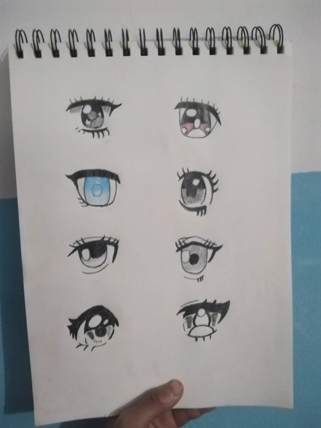 怎样画动漫人物的眼睛图片