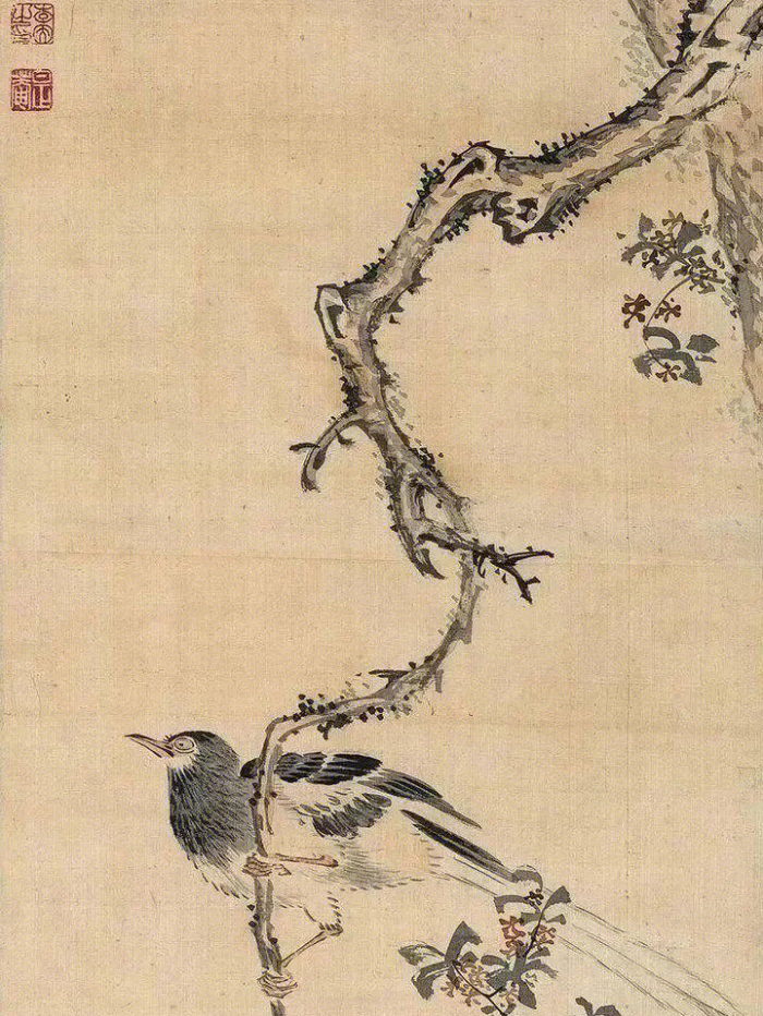 李因(1611-1685,晚明著名诗人,画家.