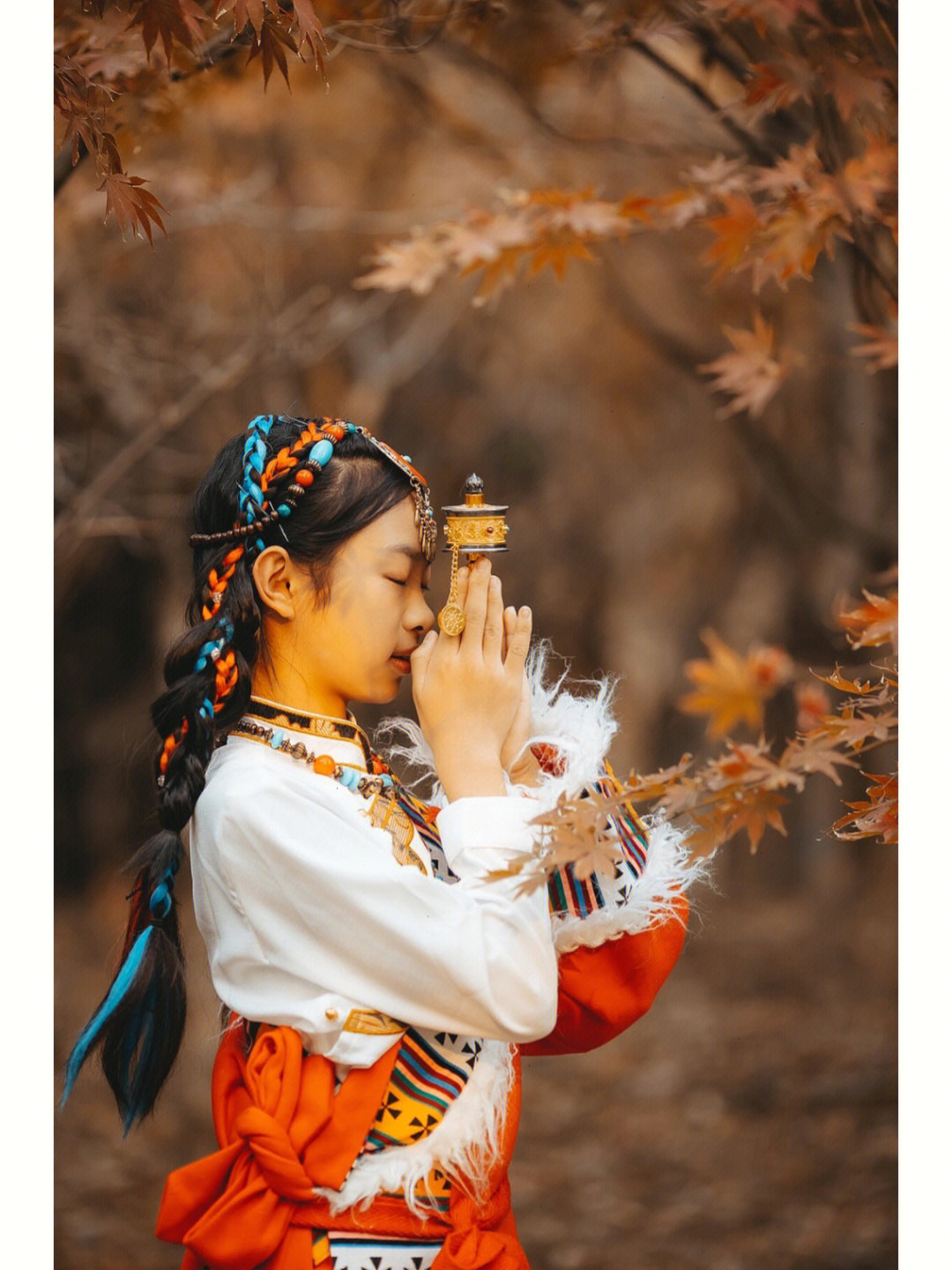 藏服写真一辈子总要做一回藏族公主吧