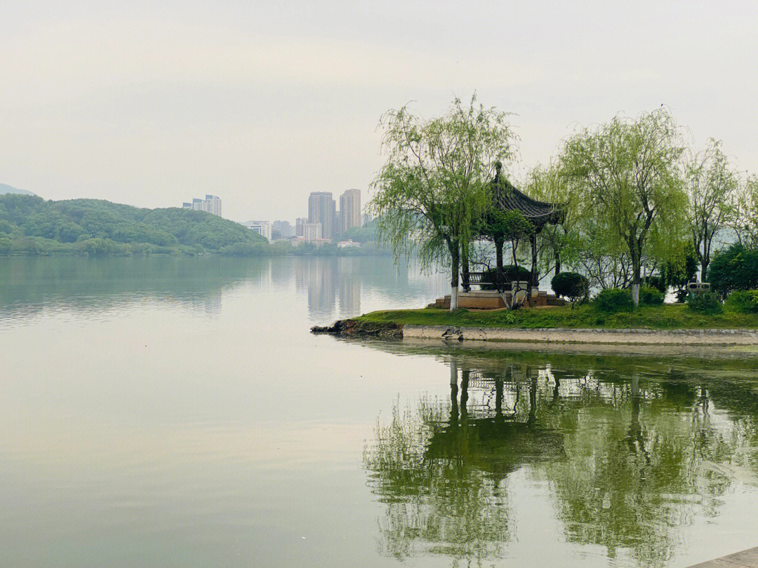 黄石市磁湖风景区图片