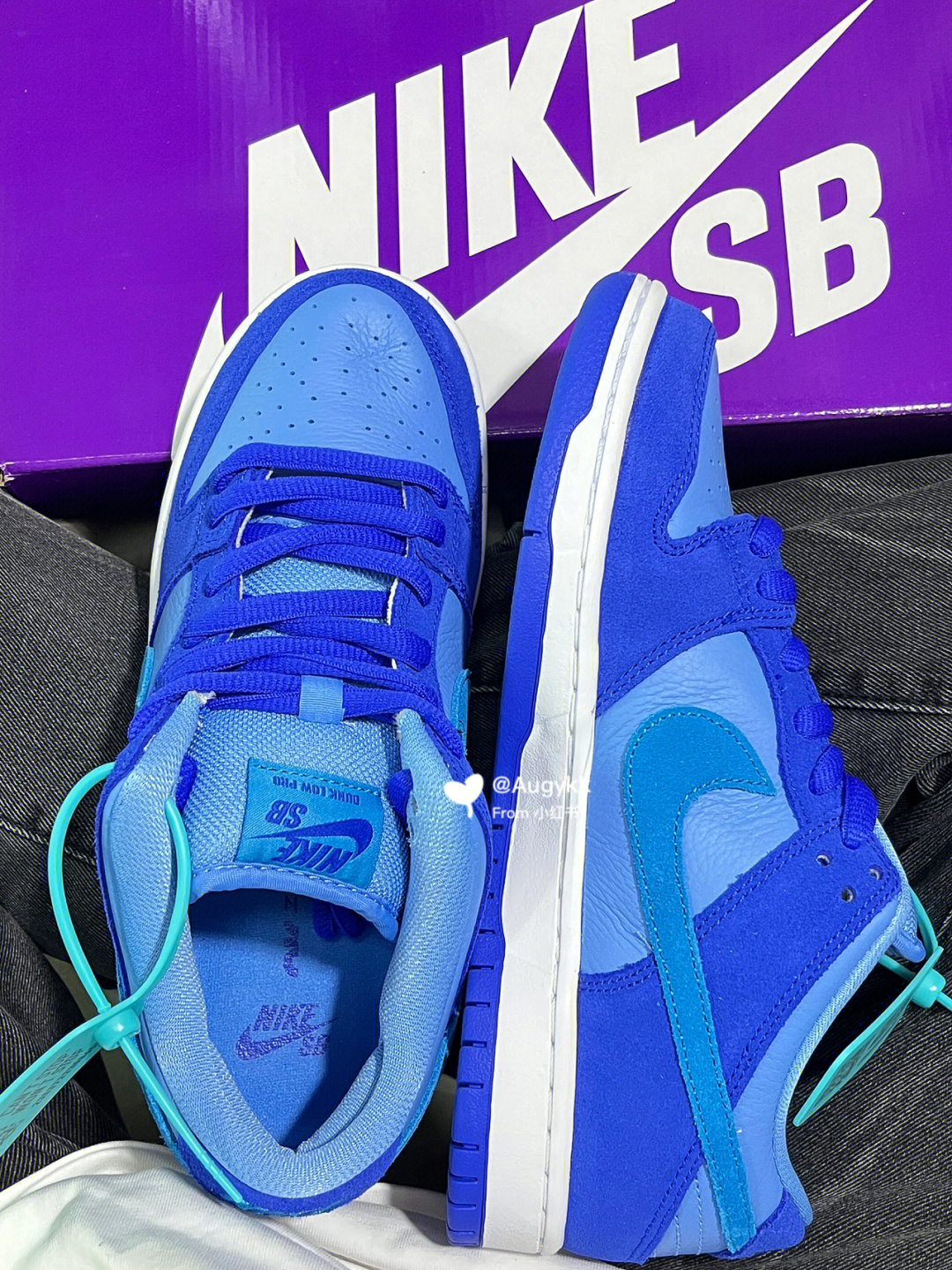 nikesbdunk穿上蓝树莓去感受夏日866