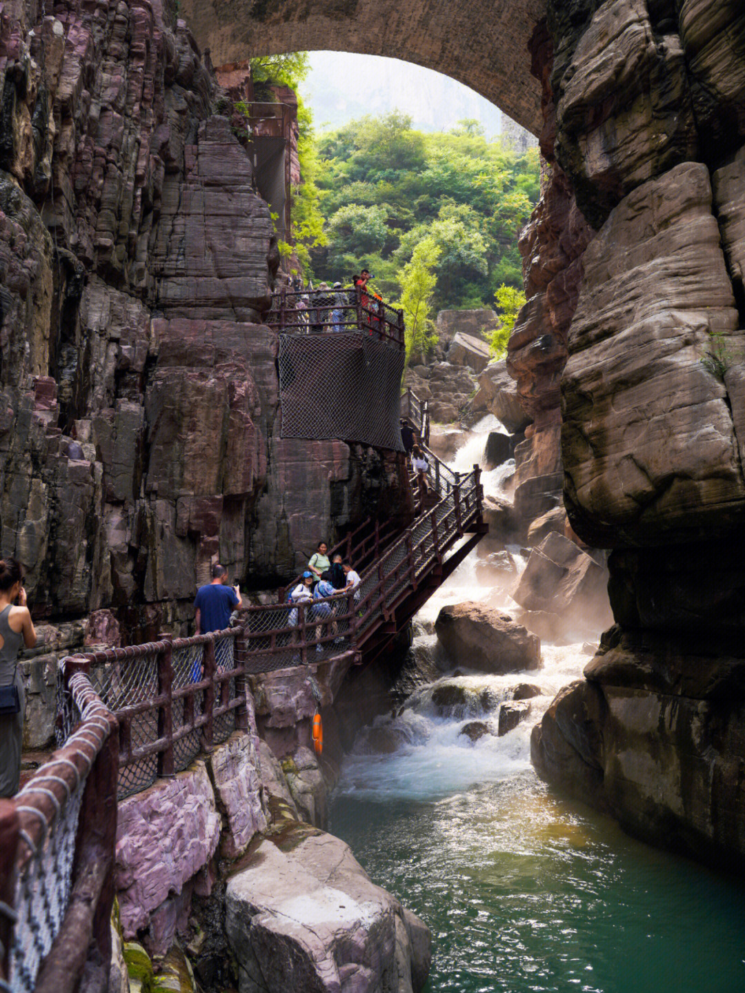 红石峡云台山在哪里图片