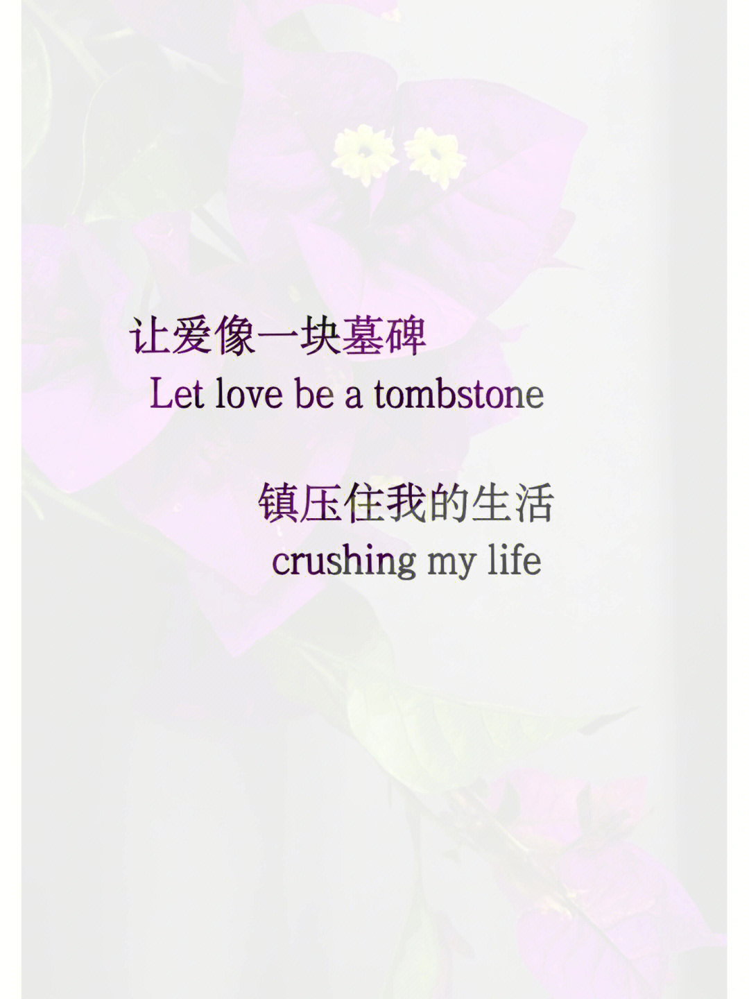陷入爱情的卑微诗歌中的crushmoment
