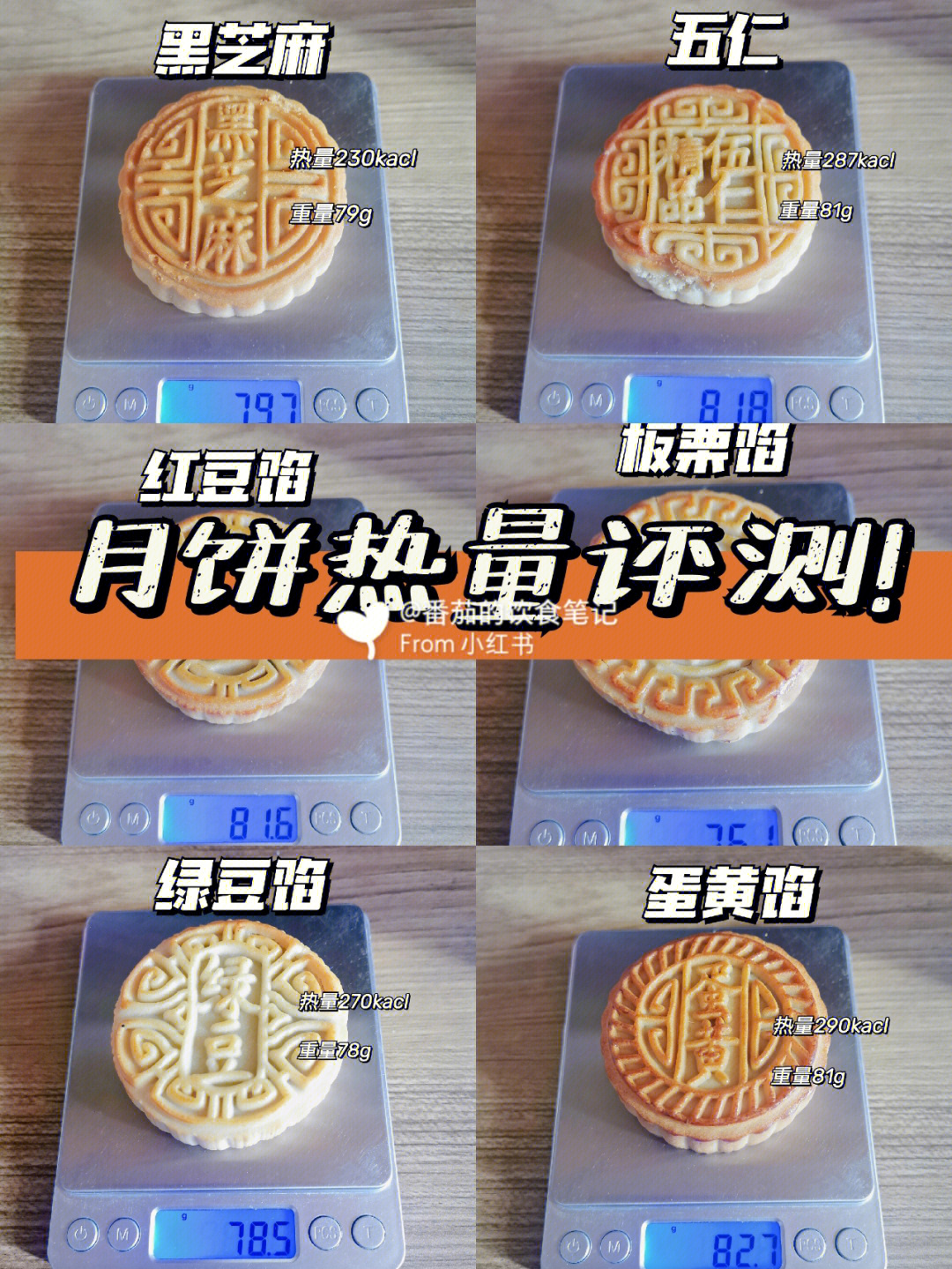 中秋月饼热量