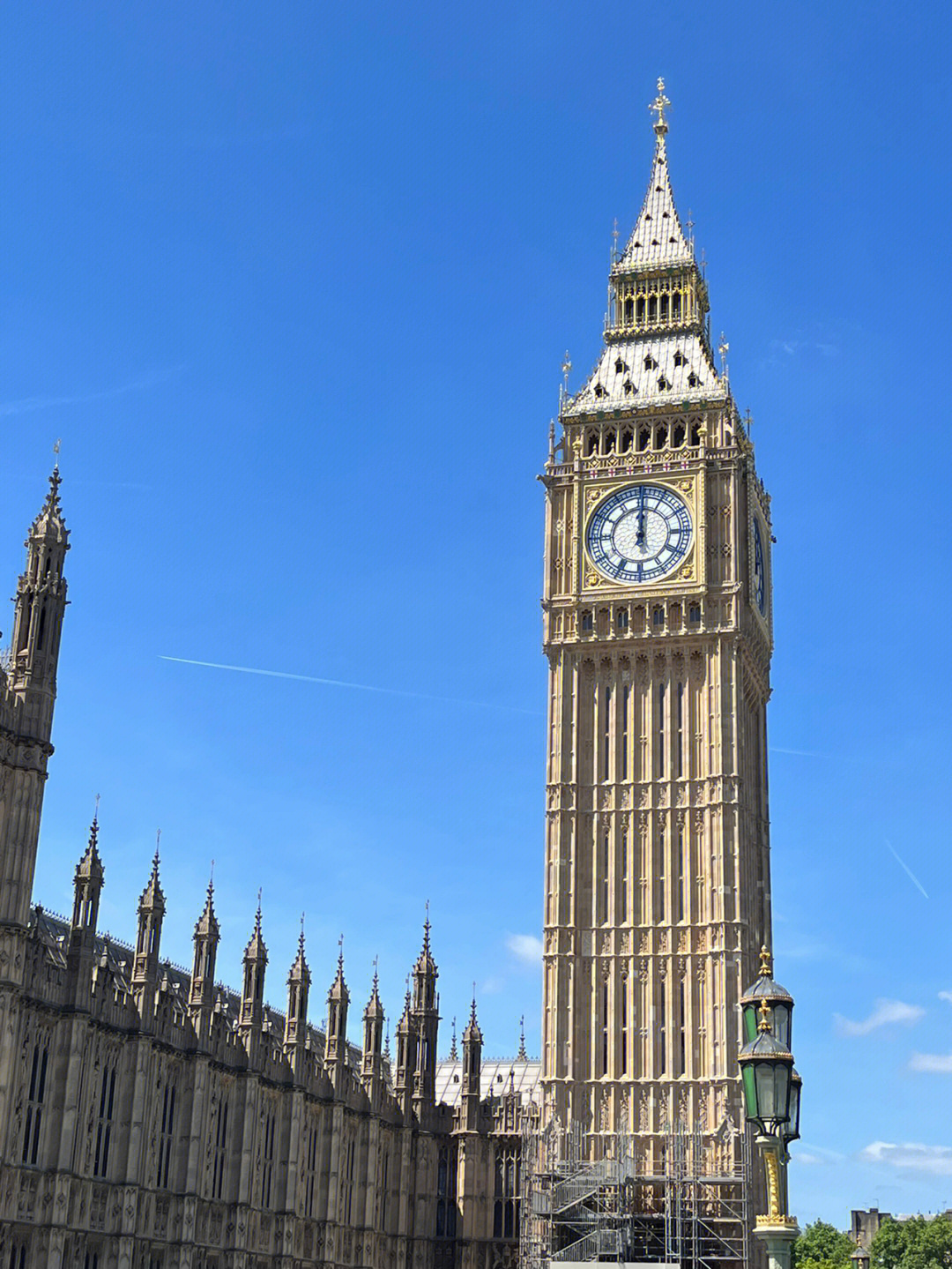 这可是修了五年的大本钟呀,怎么能不来看看呢99#伦敦#英国大本钟