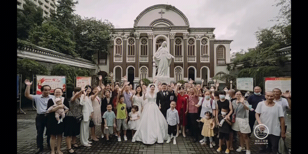 平安桥天主教堂婚礼图片