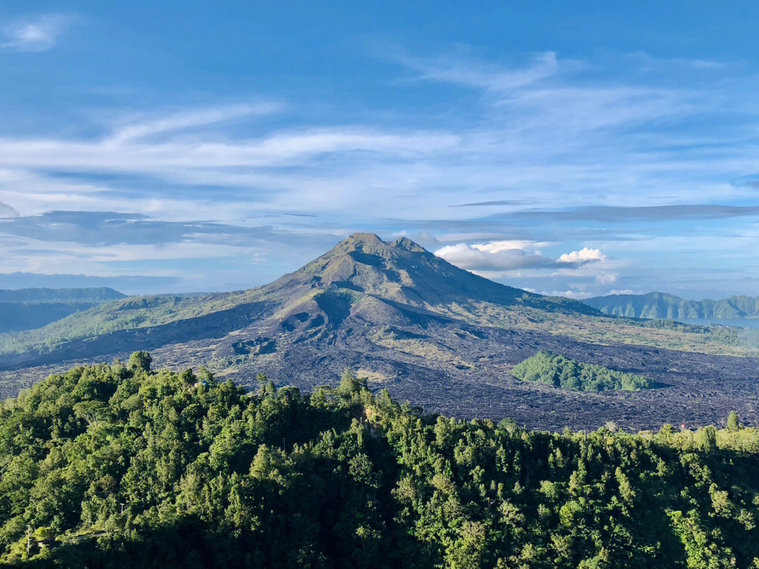 巴厘岛 京塔马尼batur火山