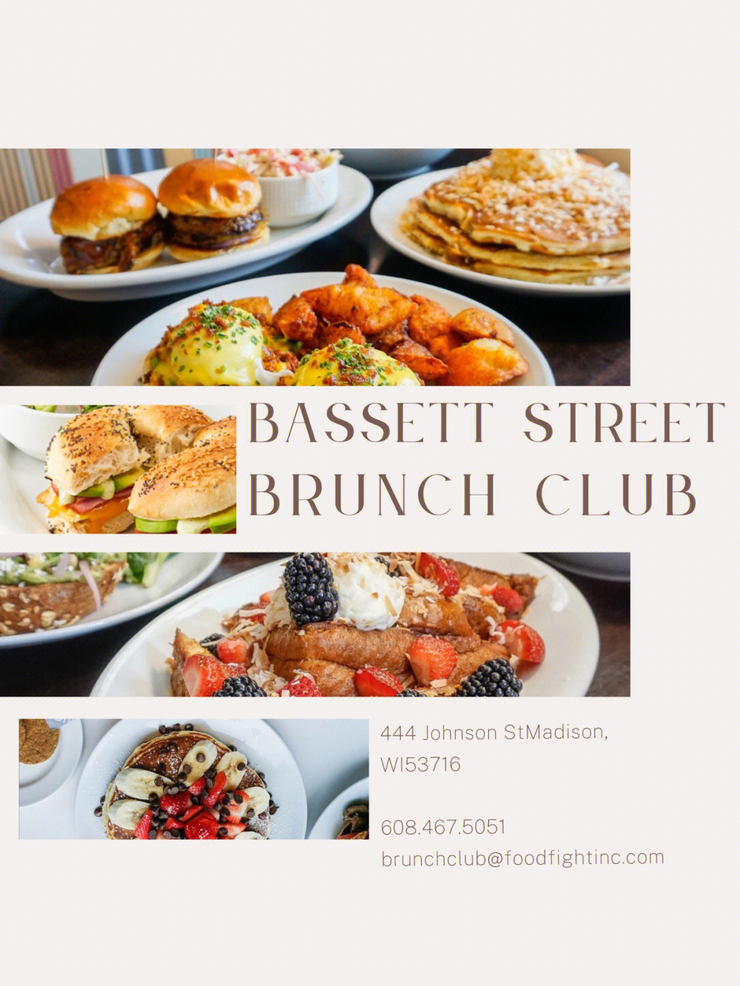 brunch经典菜单图片