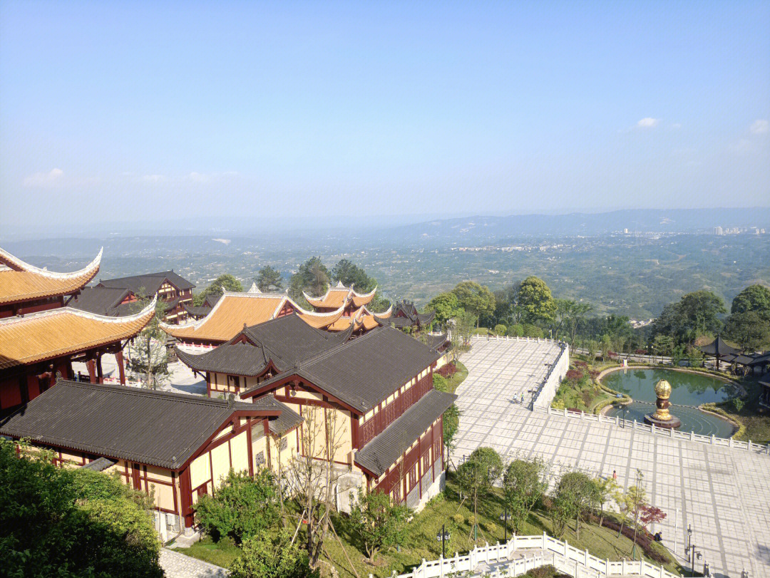 茶山竹海宝吉寺图片图片