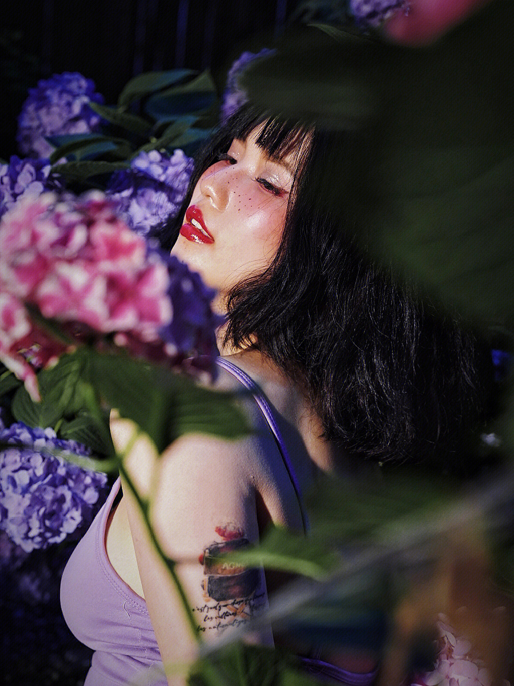 一组照片讲述一个故事·我的灵感来自于蜷川实花的《恶女花魁》 日本