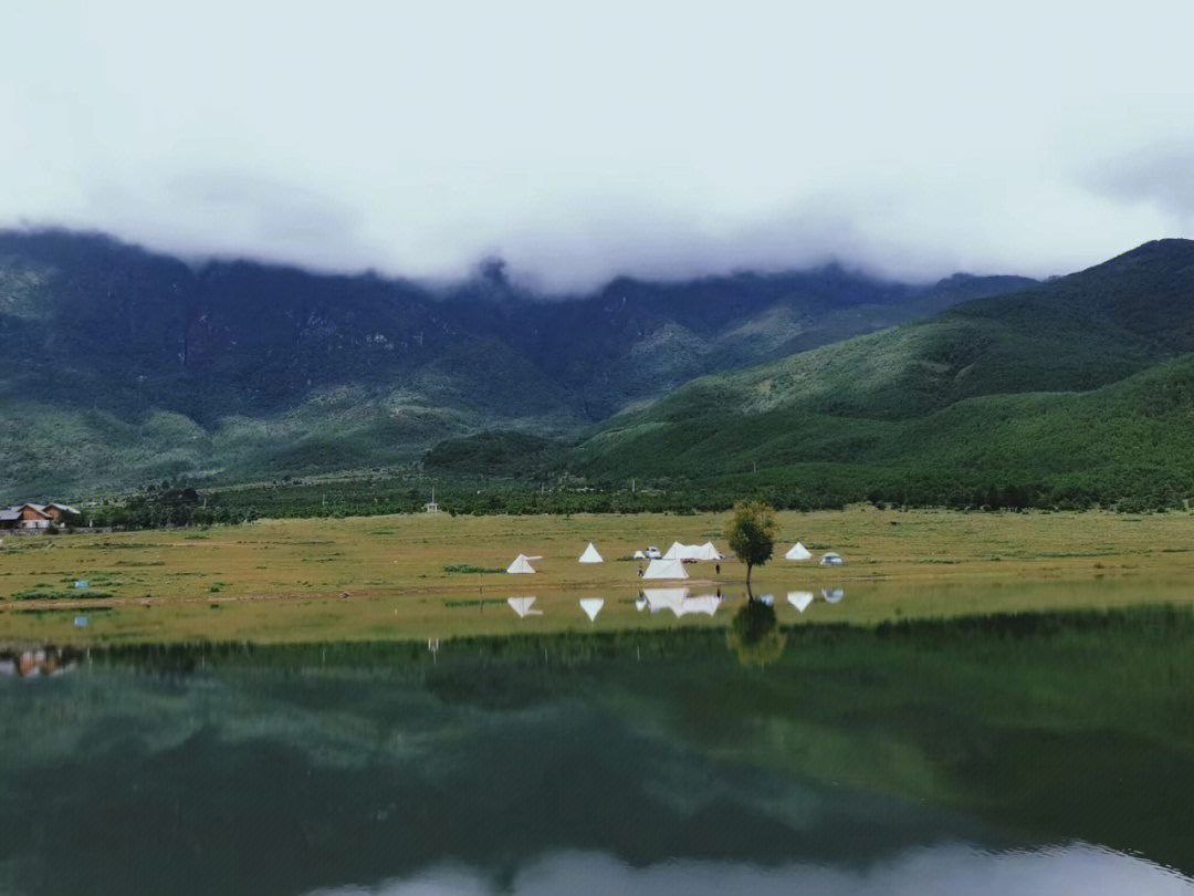丽江玉湖村海拔图片