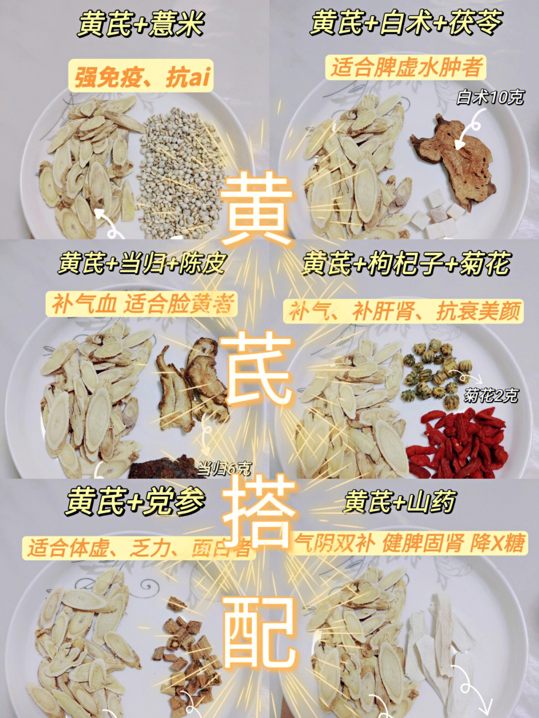 黄芪的功效 食用方法图片