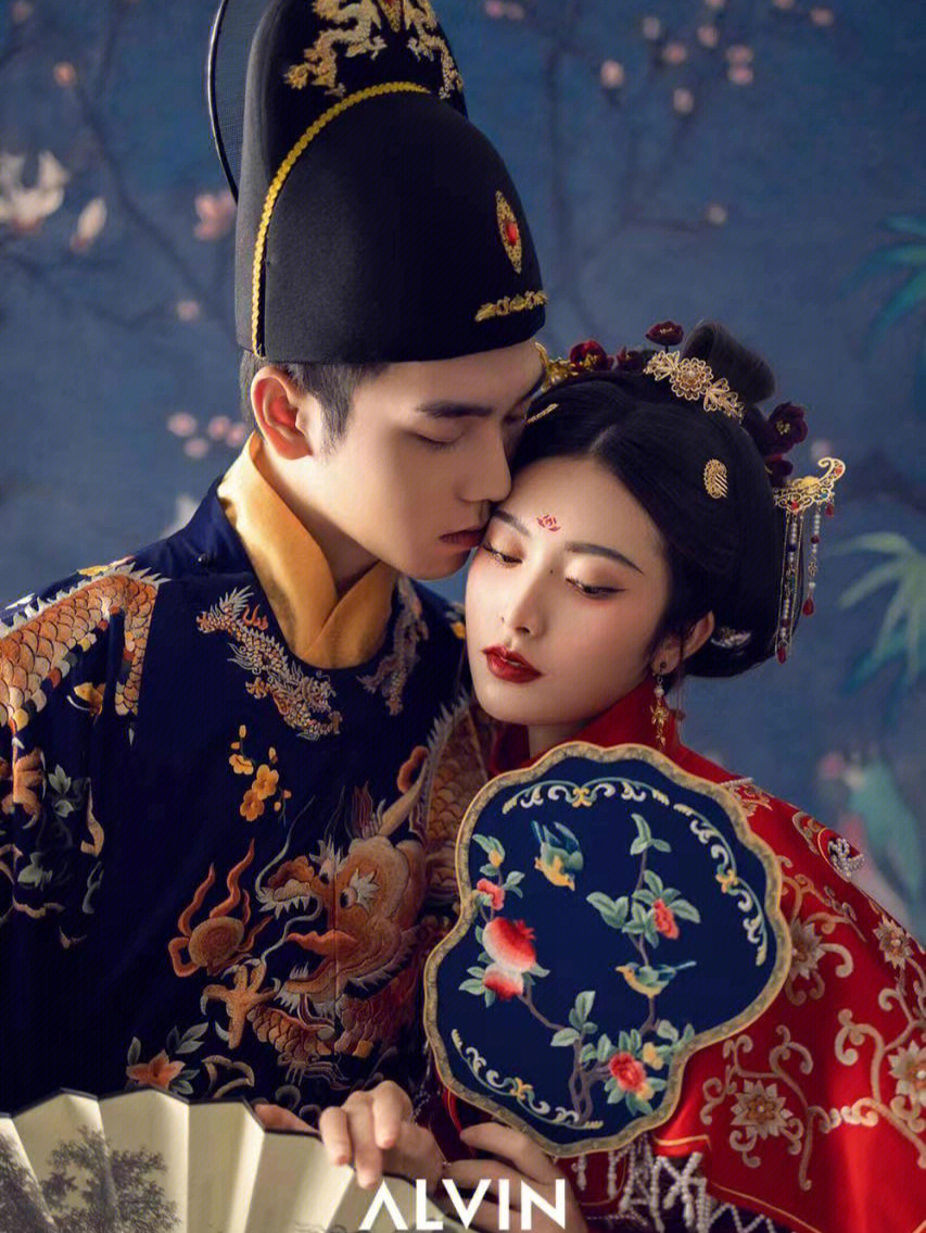 中国古风婚纱图片大全图片